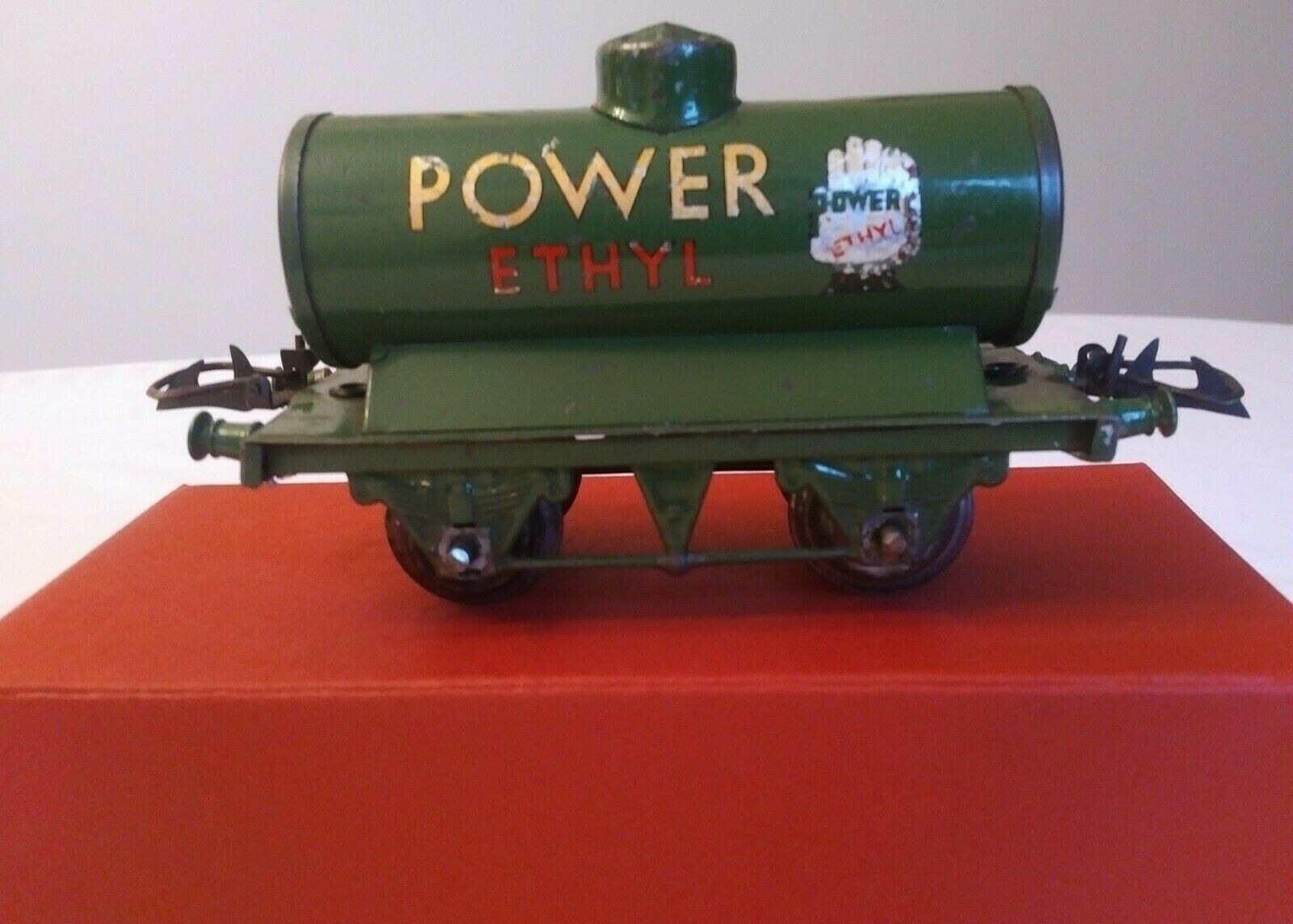 HORNBY NO 1 PETROL TANK WAGON POWER ETHYL GOOD BOXED